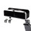 Multi-Functional Car Tissue Box with Hooks for Organizing Travel  Silver Plated Black 3