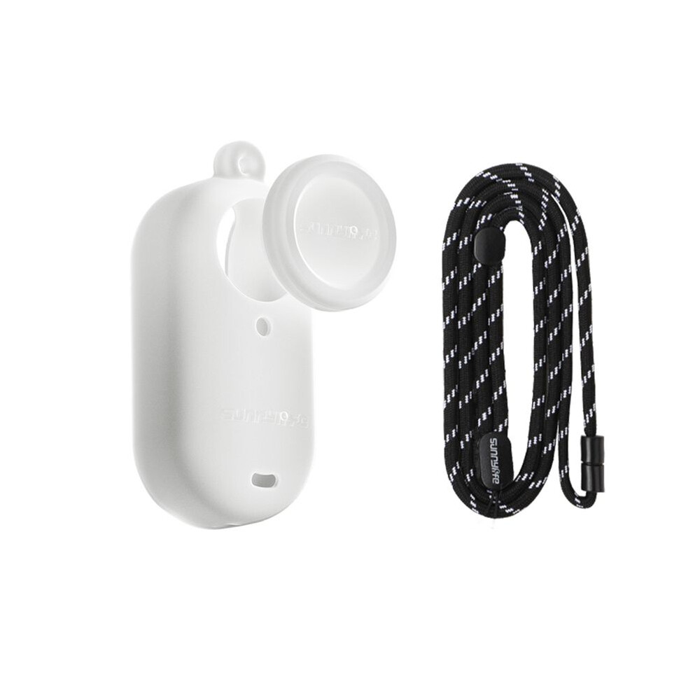 Protective Case For Shadowstone Go 3S Silicone Case Thumb Camera Lens Cap Protective Case With Lanyard White 6032416881465