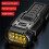 LED Flash Light USB Rechargeable Handheld Flashlight with Power Display Waterproof Work Light for Outdoor Camping 5