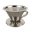 Stainless Steel Coffee Dripper Handle Coffee Filter with Base Paperless Filter Coffee Filter Tea Filter 1