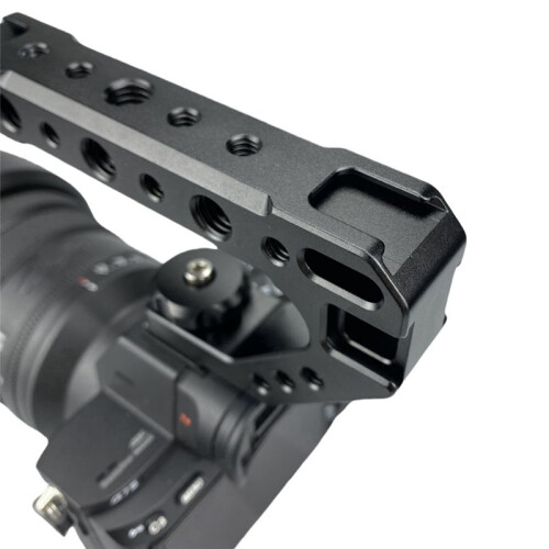 DSLR Camera Top Handle Mirrorless Camera Handle Cold Shoe Adapter Bracket Multifunctional Expansion Handle Accessories 1