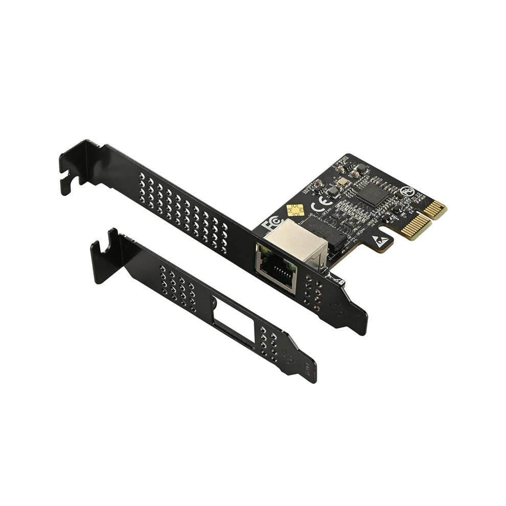 5G Pci-E To Rj45 Network Card Rtl8126 Chip Gigabit Ethernet Pci Express Network Card 5000Mbps 1Gbps/5Gbps Black 6034120126511