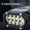 LED Flash Light USB Rechargeable Handheld Flashlight with Power Display Waterproof Work Light for Outdoor Camping 7