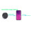 Steering Wheel Music Player Wireless  Remote Control Button Multimedia for Smartphone Car Kit A 5
