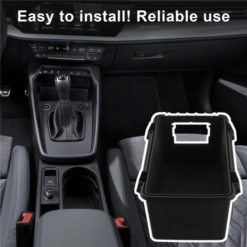 8VD863300A / 8VD 863 300 A for  A3 2017-2020 Central Control Storage Box Coin Box Cup Holder Storage Storage Box 1