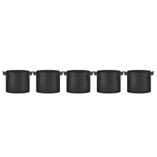 Plant Grow Bags 5 Gallon Tomato Planter Pots 6-Pack with Handles,Non Woven Fabric Gardening Planter for Vegetable A