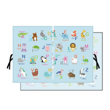 Magnetic Cartoon Car Rear Side Sunshade Window Curtain Children Sun Visor Heat Insulation Sun Blind Animal World