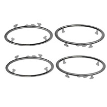 4 Stück Auto-Armaturenbrett-Klimaanlage-Entlüftungsrahmen 4M51A014L21BC 4M51A014L21AE für  Focus 2005-2011, B
