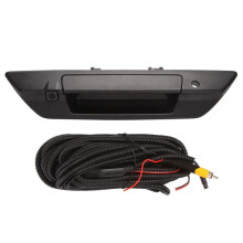 Car Tailgate Handle W/Rear View Camera Rear Boot Gate Handle for Hilux SR5 M80 2016-2018 69090-0K350
