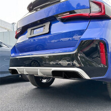 Car Rear Bumper Diffuser Lip Cover Boot Lower Splitter Spoiler Protector for X1 IX1 U11 M Sport 2023+ A