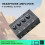Headphone Amplifier Stereo Sound System 4 Channel AloneControl Volume 1