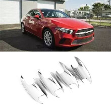 Automobile Handle Sticker Door Trim Exterior Door Handle Strip Sticker for - A-Class 180 200 Modification