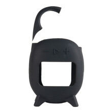 Silicone Case Cover for Clip 5 -Compatible Speaker Full Cover Dustproof Thickened Protective Sleeve Black