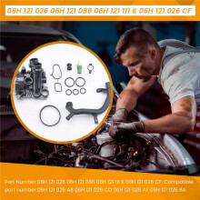 Engine Cooling System Water Pump Repair Set for 6 MK5 B6 Leon A3 A4 B6 A5 A6 Q3 Q5