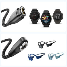 2 Szt. Elastyczny Przewód Kabel do Ładowarki Słuchawek do /Shoin AS800/S810/S803 Zegarek Sportowy