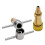 Tipo Chave Conector Rápido Refrigerador Freezer Conector de Injeção de Flúor Tubo de Cobre de 1/4 Polegadas 2