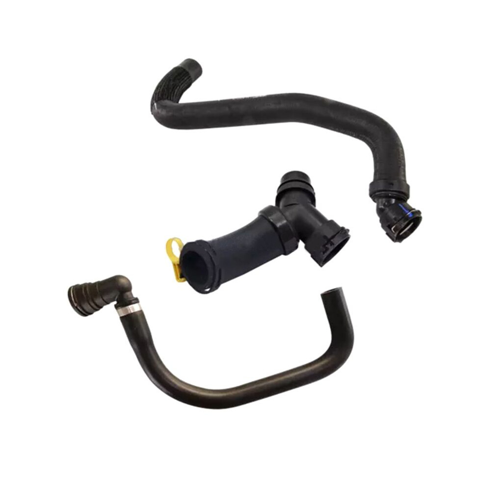 Upper Radiator Hose Y-Connector Lower Degaus Kit For F150 5.0L 2011-2020 4713045256306