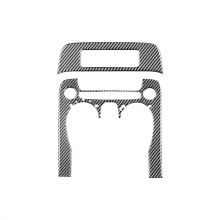 Fibra de Carbono para Camaro 2010-2015 Consola Central CD Panel Cubierta Embellecedor Accesorios Interiores LHD