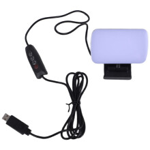 -Videoleuchte Konferenz Webcam Vlog Fotografie FüLllampe Selfie Einstellbare Tragbare LED-Fotografieleuchte