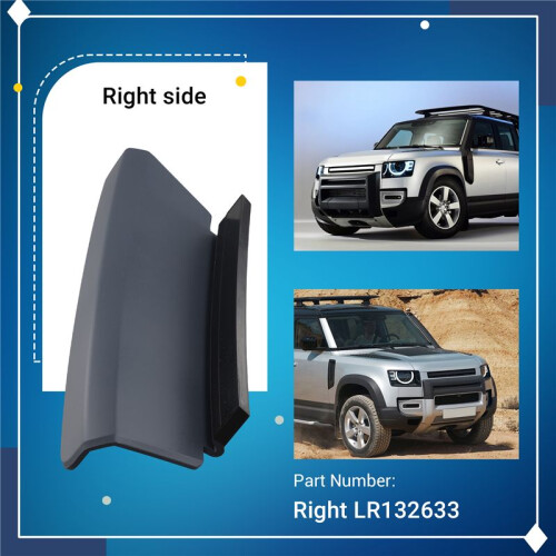 Rear Bumper End Trim Panel Profile Cover Right Side LR132633 Unpainted for  New  2020 2