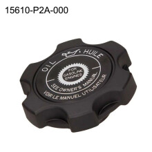 2 Stück Auto-Öleinfülldeckel, Motoröldeckel 15610-P2A-000 für Accord Kunststoff CRX