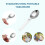 Folding Small Spoon Folding Tablespoon Portable Tableware Outdoor Camping Tableware Stainless Steel Portable Tableware 5