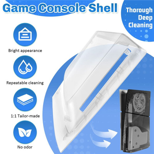 Console Case for   PS5 Slim Optical Drive Console Case Replacement Hard Case Shell Accessories,C 1