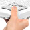 Clear Page Spreader (Medium - 20 Mm) Thumb Ring Page Holder - Transparent Thumb Bookmark - Reading Accessories 2
