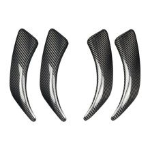 ABS Carbon Fiber Car Interior Door Panel Cover for  1 2 Series F20 F21 F22 F23 2012-2016 Door Pull Handle Trim