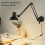 Adjustable Bracket Wall Mounted Microphone Support Fixed Base Punching Holes Universal Microphone and Light Holder 5