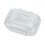 Earphone Storage Box Large Capacity Dustproof Waterproof Shockproof Earphone Box Transparent White 1
