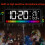 LED Alarm Clock Spectrum Pickup Electronic Clock Temperature & Humidity & Snooze Function 12/24Hr Brightness 3