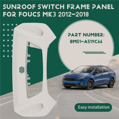 For   Mk3 2012-2018 Car Sunroof  Frame Panel BM51-A519C66 1