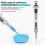 Continuous Dispenser Laboratory Pipette Adjustable Manual Dispenser with Tip 5ml 2