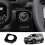 Car Engine Start Stop Ignition  Trim Frame for  Prado LC250 2024 Car Interior Accessories RHD,B 2