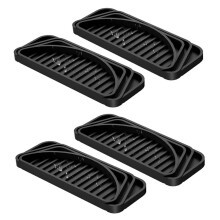 4 Stuks Koelkast Lekbak Absorberende Lekbak Koelkast Accessoires voor / GE / voor Zwart