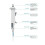 Continuous Dispenser Laboratory Pipette Adjustable Manual Dispenser with Tip 5ml 4