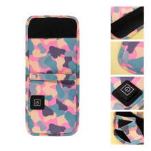 Universal USB Milk Water Warmer Passeggino da Viaggio Borsa Termica Scaldabiberon Portatile per Allattamento Camouflage-Blu