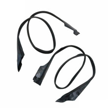 2PCS Front L+R Door Rubber Seal for  F01 F02 740i 750i 740Li 51337178007 51337178008