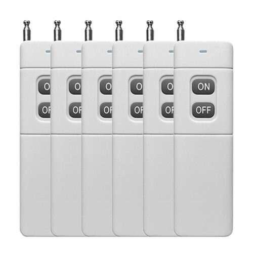 3000m Wireless Remote Control Water Pump Remote Control Wireless Sprayer Remote Control High Power Remote Control 6 Pcs