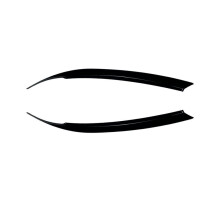 Car Headlight Eyebrow Cover Trim Lamp Eyelid for Impreza WRX STI 2007-2014 Accessories