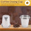 Stainless Steel Coffee Dosing Cup Bean Grinding Machine for 58mm Espresso Machine Dosing Cup-B 5
