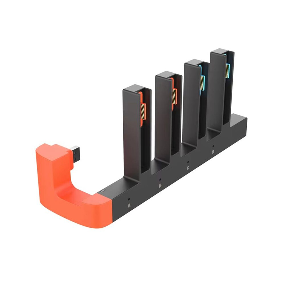 For 2 Ns 2 Charging Dock Station Led Charging Indicator Fast Magnetic Charger Charges To 4Pcs Joypad 6031106854475