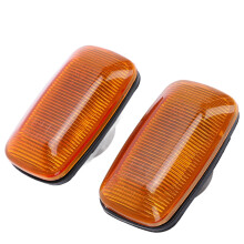 LED-Seitenmarkerleuchtenabdeckung Bernsteinfarben für Toyota Camry Hilux Surf