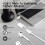 USB C to for- Interface Headphone Audio Adapter, Type C Male to Female for- Interface Earphone Converter 6