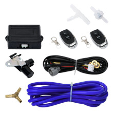 Car Wireless Remote Vacuum Exhaust Shut-Off Valve Vacuum Exhaust Pipe Valve Controller Set Suitable for - -