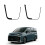 For  Noah Voxy 90 Series 2022 2023 Carbon Fiber Center Console Gear Shift Panel Frame Cover Trim Shift Outer Frame 7