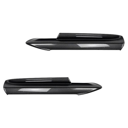 For  3 Series E90 E91 M-Tech 320I 330I 2005-2008 Front Bumper Lip Angle Diffuser Splitter Spoiler Protector Carbon