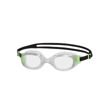 (One Size, Green/Clear) Speedo Unisex Adult Futura Classic Swimming Goggles