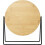 Bullet Hyrra Bamboo Free Standing Mirror 2